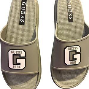 Guess‎ Light Green Slippers